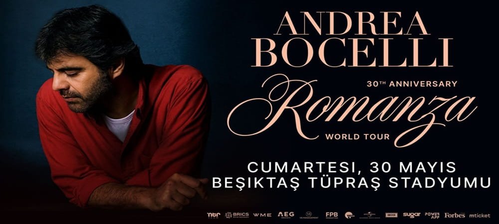 İstanbul, Andrea Bocelli’nin Romanza’sıyla  Efsanevi Bir Geceye Hazırlanıyor