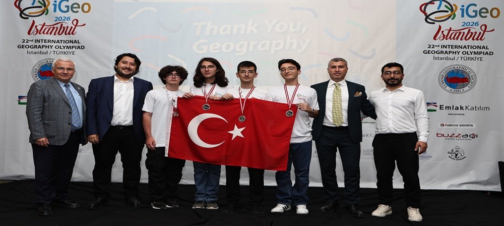 COĞRAFYA OLİMPİYATLARI'NDA MADALYALAR SAHİPLERİNİ BULDU